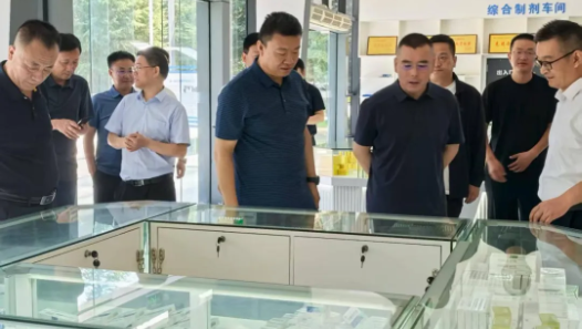 甘肃省药品监督管理局党组书记、局长吉永锋到独一味制药考察调研 助力企业高质量发展